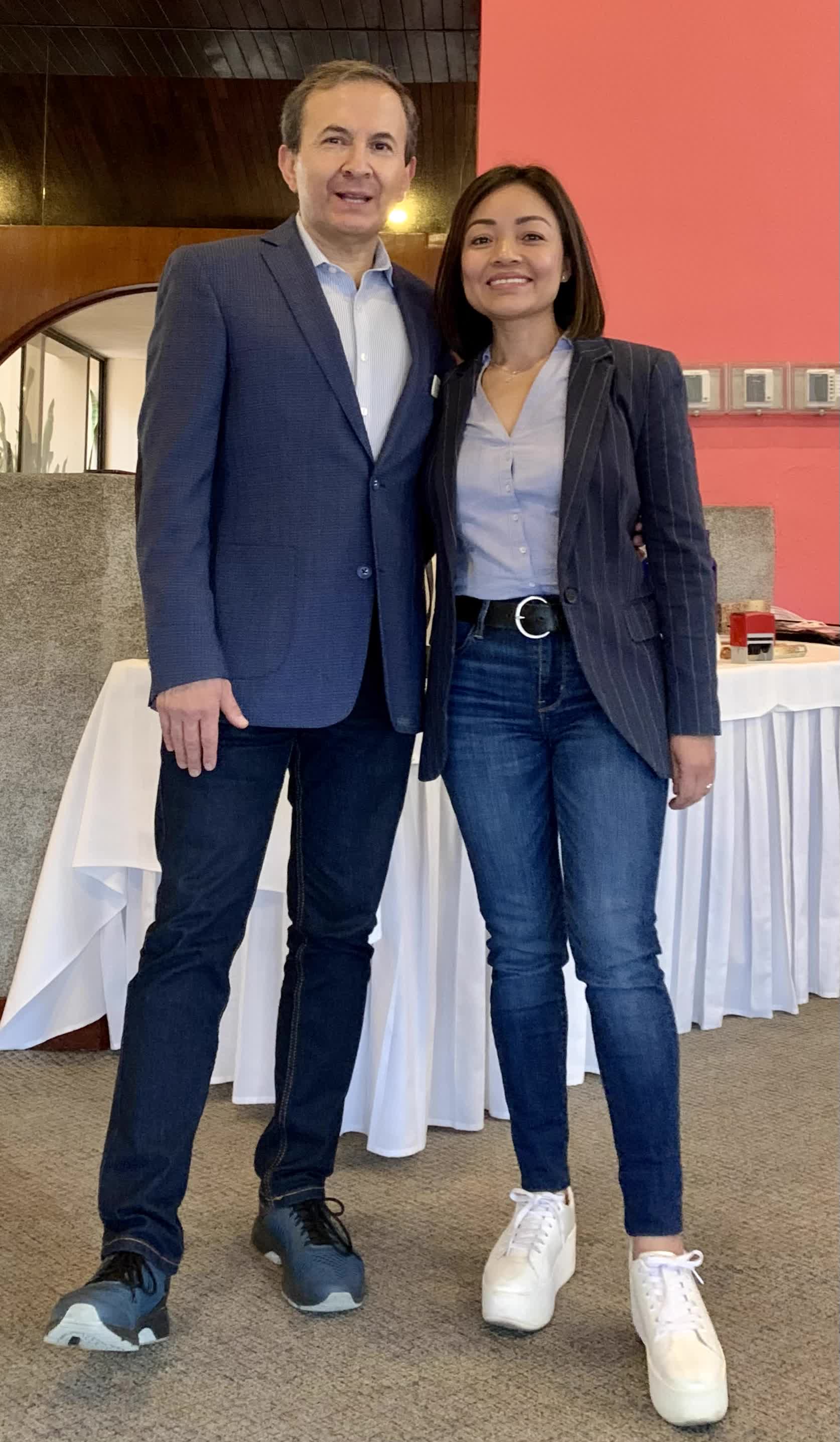 Luis Martínez y Rosi Martínez, cofundadores de Potencial Humano Once